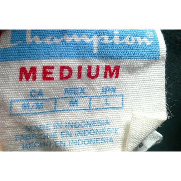 Champion Men's Long Sleeve Black T-shirt Medium - Picture 5 of 6